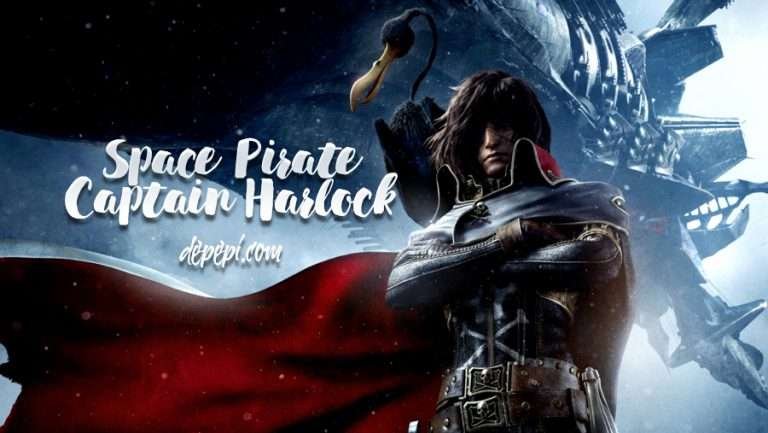 harlock, captain harlock, harlock space pirate, captain harlock space pirate, anime, manga, depepi, depepi.com