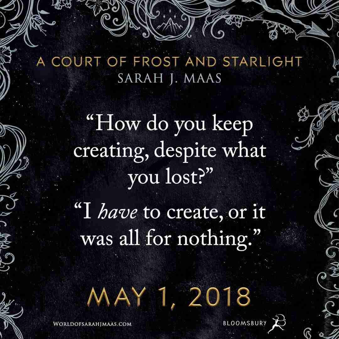 ACOFAS, a court of frost and starlight, acofas teaser, sarah j maas, depepi, depepi.com, reviews, review