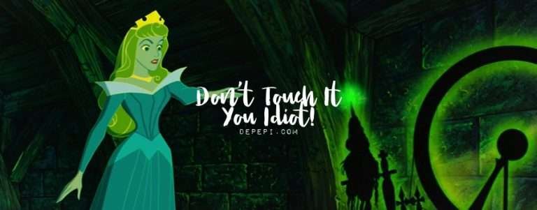 disney, aurora, don't touch it you idiot, tropes, depepi, depepi.com