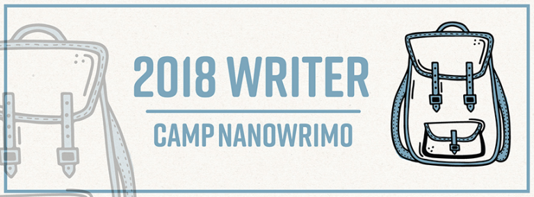 camp nanowrimo, nanowrimo, nanowrimo 2018, camp nanowrimo 2018, writing, amwriting, amwritingfantasy, depepi, depepi.com