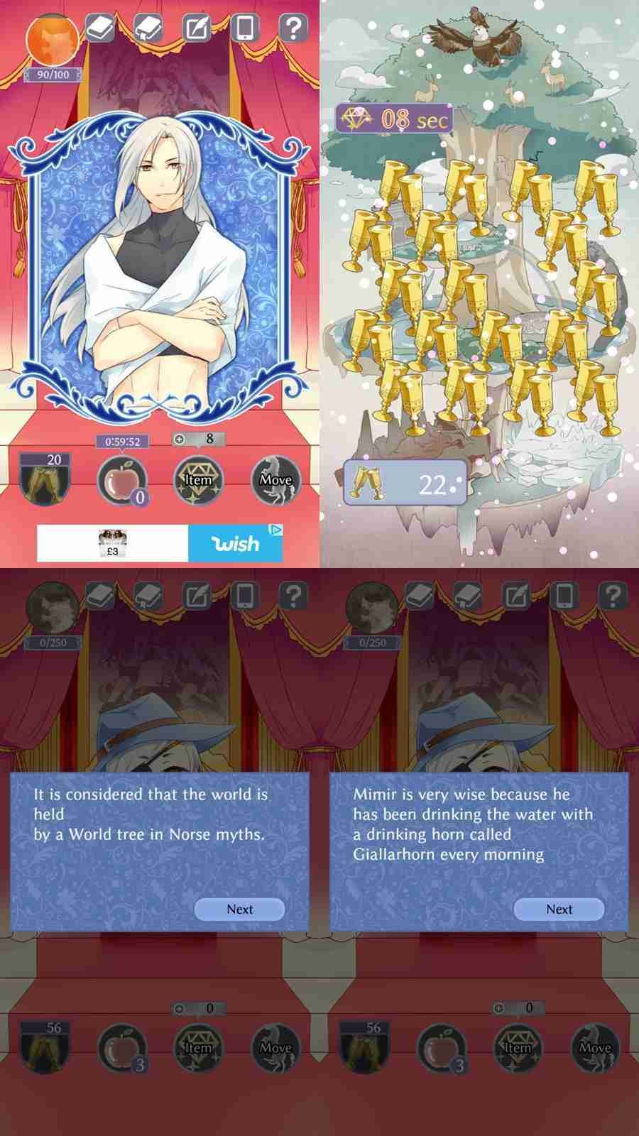 the life of odin, norse myths, norse mythology, odin, thor, loki, iphone, ipad, app, depepi, depepi.com