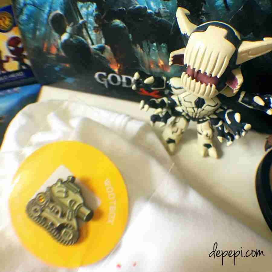 wootbox, wootbox april, wootbox brutal, wootbox unboxing, unboxing, guardians of the galaxy, groot, rocket racoon, avengers infinity war, god of war, GOT, depepi, depepi.com