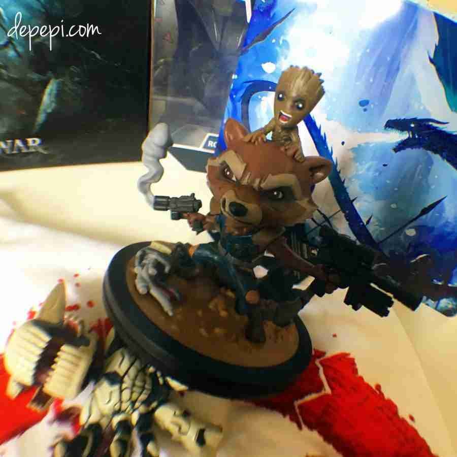 wootbox, wootbox april, wootbox brutal, wootbox unboxing, unboxing, guardians of the galaxy, groot, rocket racoon, avengers infinity war, god of war, GOT, depepi, depepi.com