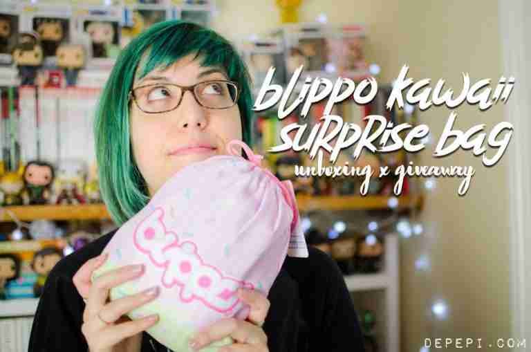 blippo, blippo.com, blippo kawaii surprise bag, fukubukuro, lucky bag, unboxing, giveaway, depepi, depepi.com