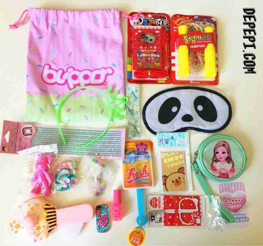 blippo, blippo.com, blippo kawaii surprise bag, fukubukuro, lucky bag, unboxing, giveaway, depepi, depepi.com