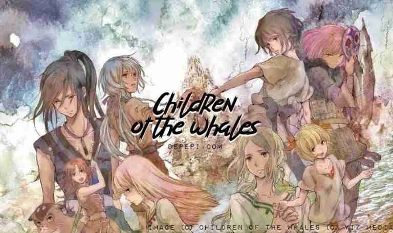 children of the whales, クジラの子らは砂上に歌う, Kujira no Kora wa Sajo ni Utau, anime, manga, netflix, depepi, depepi.com