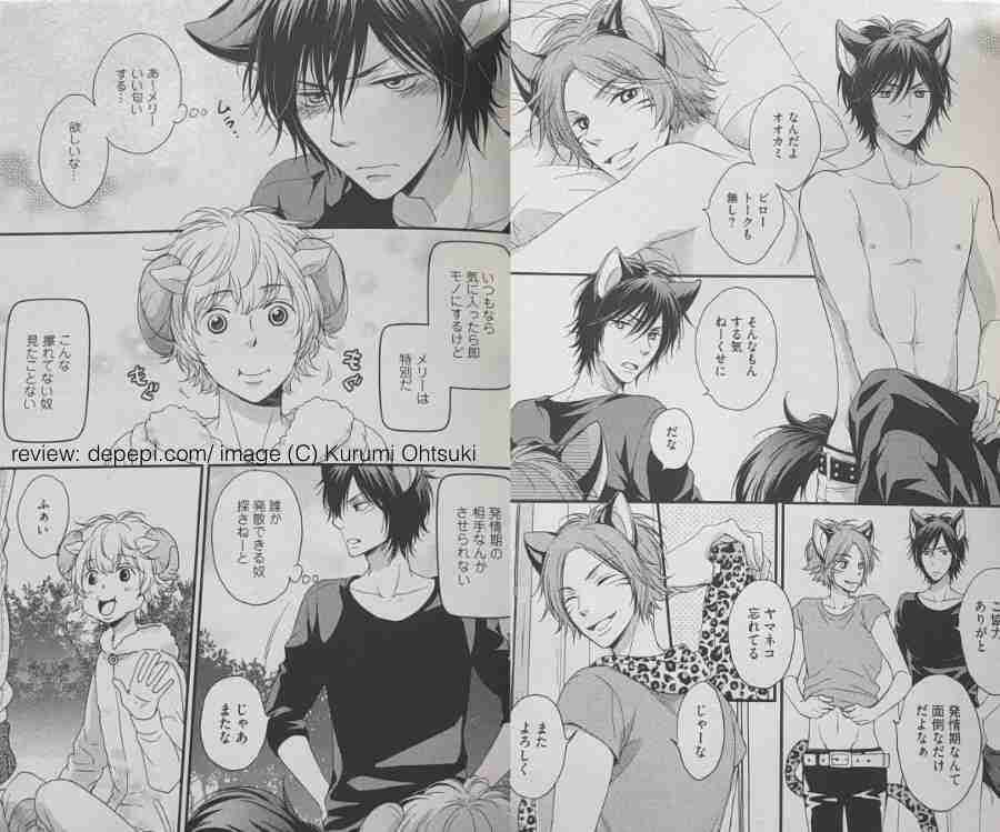 yaoi manga, BL manga, yaoi, manga, BL, onedari hitsuji to koisuru ookami, おねだりヒツジと恋するオオカミ, kurumi ohtsuki, depepi, depepi.com, reviews