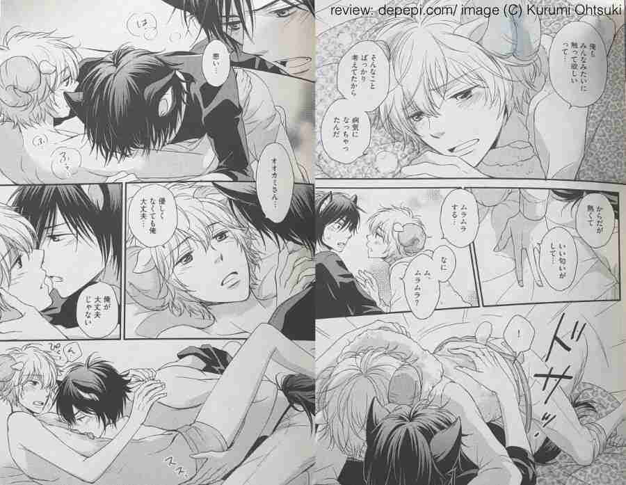 yaoi manga, BL manga, yaoi, manga, BL, onedari hitsuji to koisuru ookami, おねだりヒツジと恋するオオカミ, kurumi ohtsuki, depepi, depepi.com, reviews