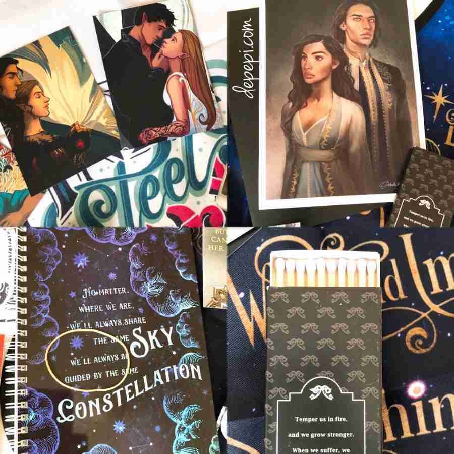 fairy loot, fairyloot, star-crossed swoons, unboxing, bookish, books, depepi, depepi.com
