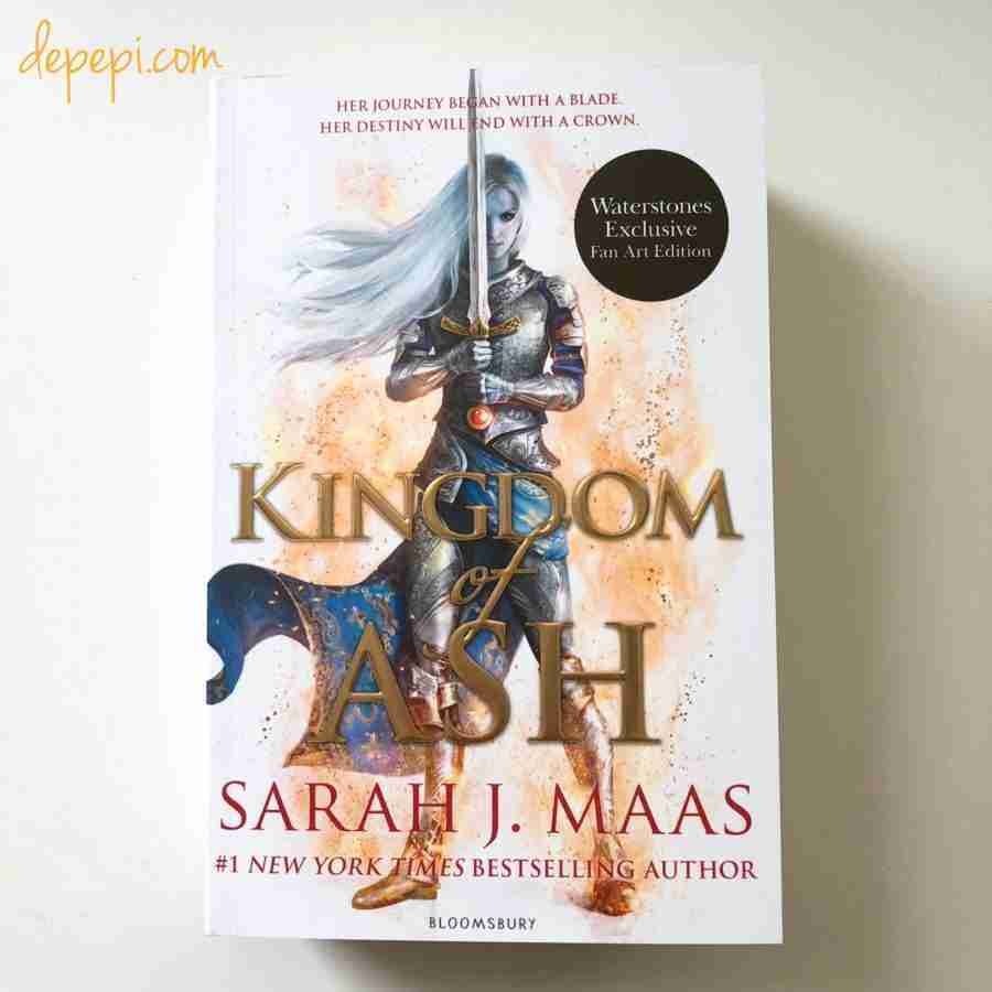 kingdom of ash, throne of glass, Sarah j. Maas, depepi, depepi.com, Waterstones, Waterstones exclusive