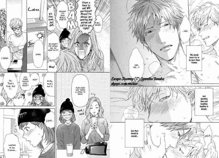 escape journey, ogeretsu tanaka, yaoi, yaoi manga, manga, BL, depepi, depepi.com