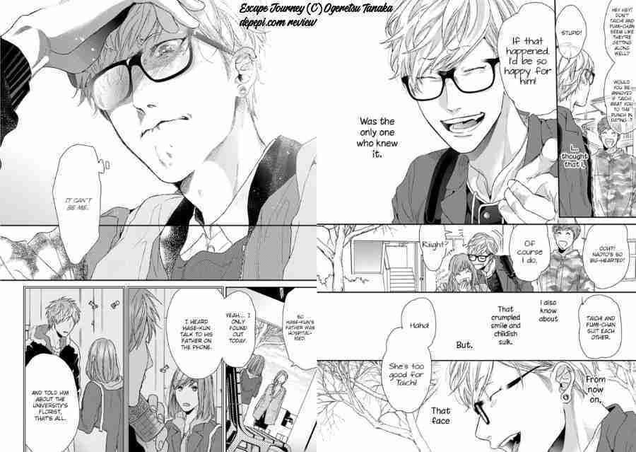 escape journey, ogeretsu tanaka, yaoi, yaoi manga, manga, BL, depepi, depepi.com