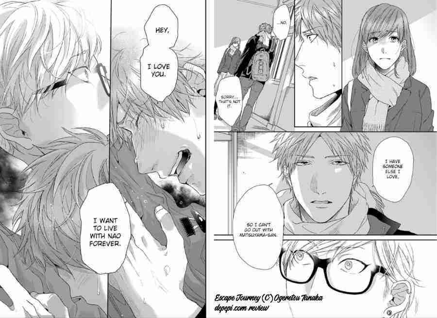 escape journey, ogeretsu tanaka, yaoi, yaoi manga, manga, BL, depepi, depepi.com