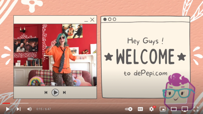 dePepi is back on Youtube! Yay!