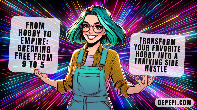 Break free from your 9 to 5, from hobby to empire