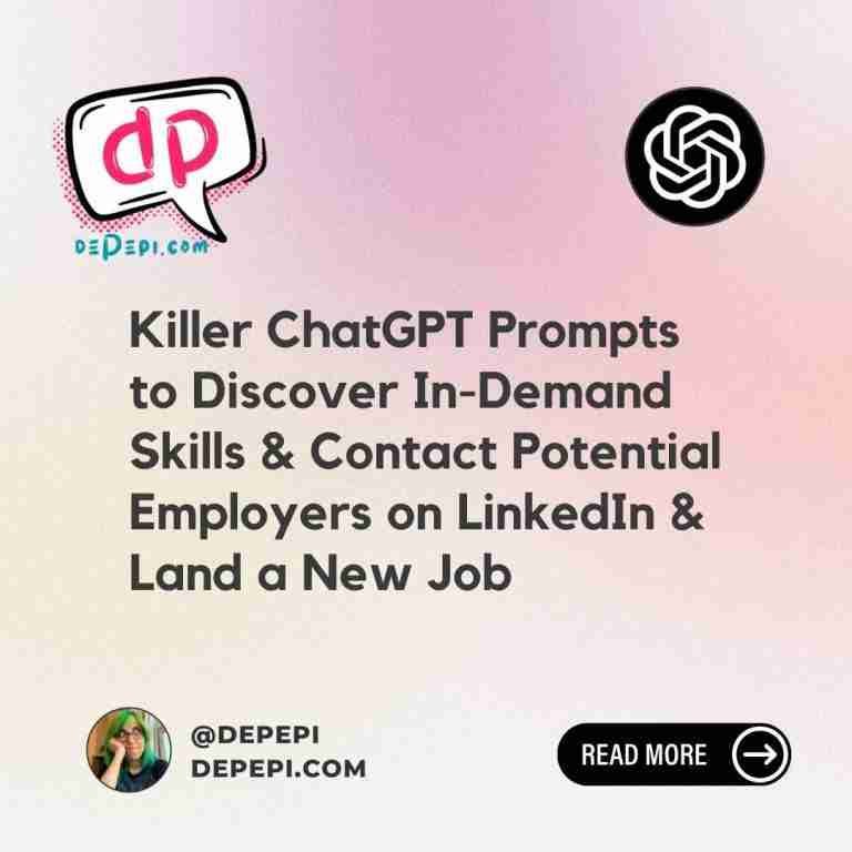 Top 2 ChatGPT Prompts for Job Search & Resume 2024 Trends & LinkedIn Success