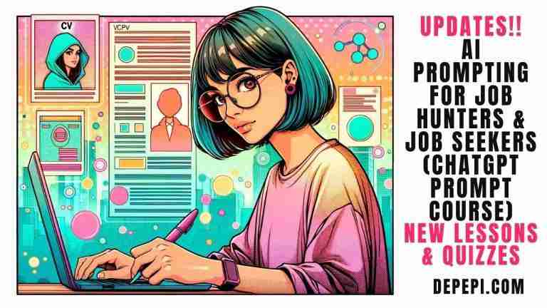 Updates! New lessons and quizzes for our ChatGPT Course