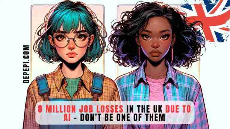 8 Million Job Losses in The UK Due to AI - Don't Be One of Them