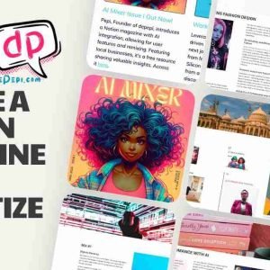 Create a Notion Magazine & Monetize It! Create a Magazine in Notion & Monetize It