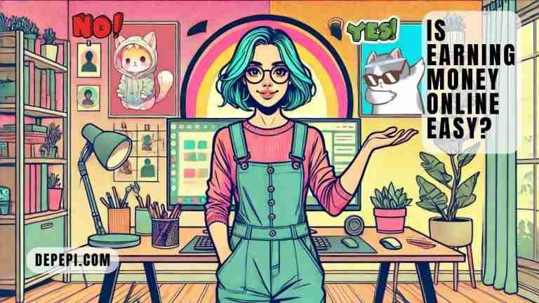 Is Earning Money Online Easy?