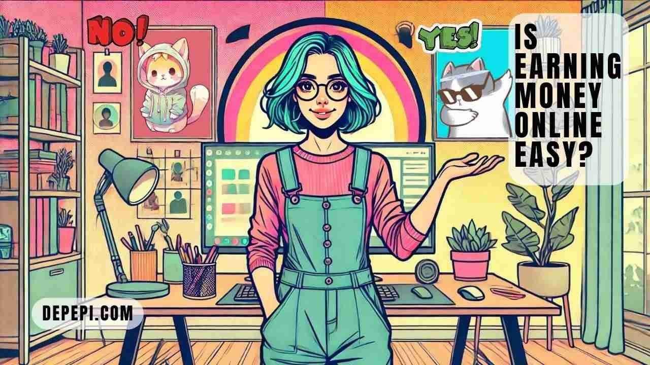 Is Earning Money Online Easy?