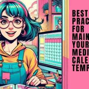 Best Practices for Maintaining Your Social Media Calendar Template Social Media Calendar Template