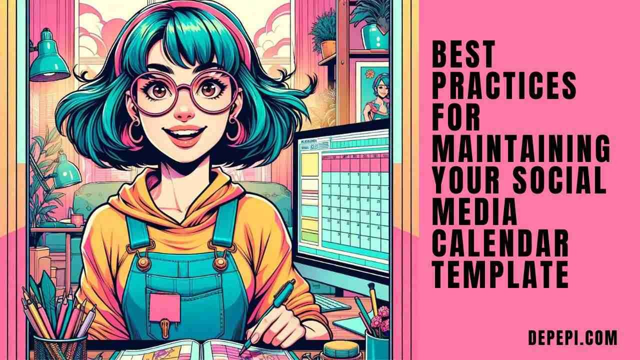 Social Media Calendar Template