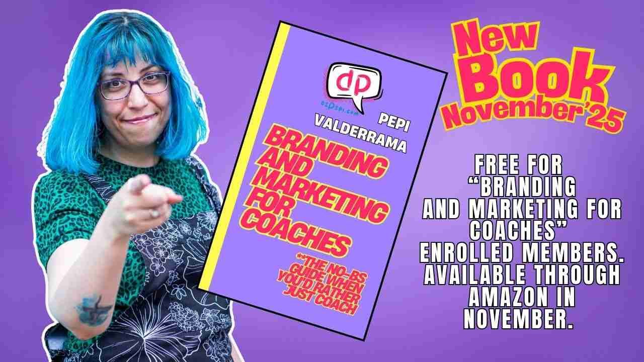 "Branding and Marketing for Coaches" Book is Coming to Amazon!