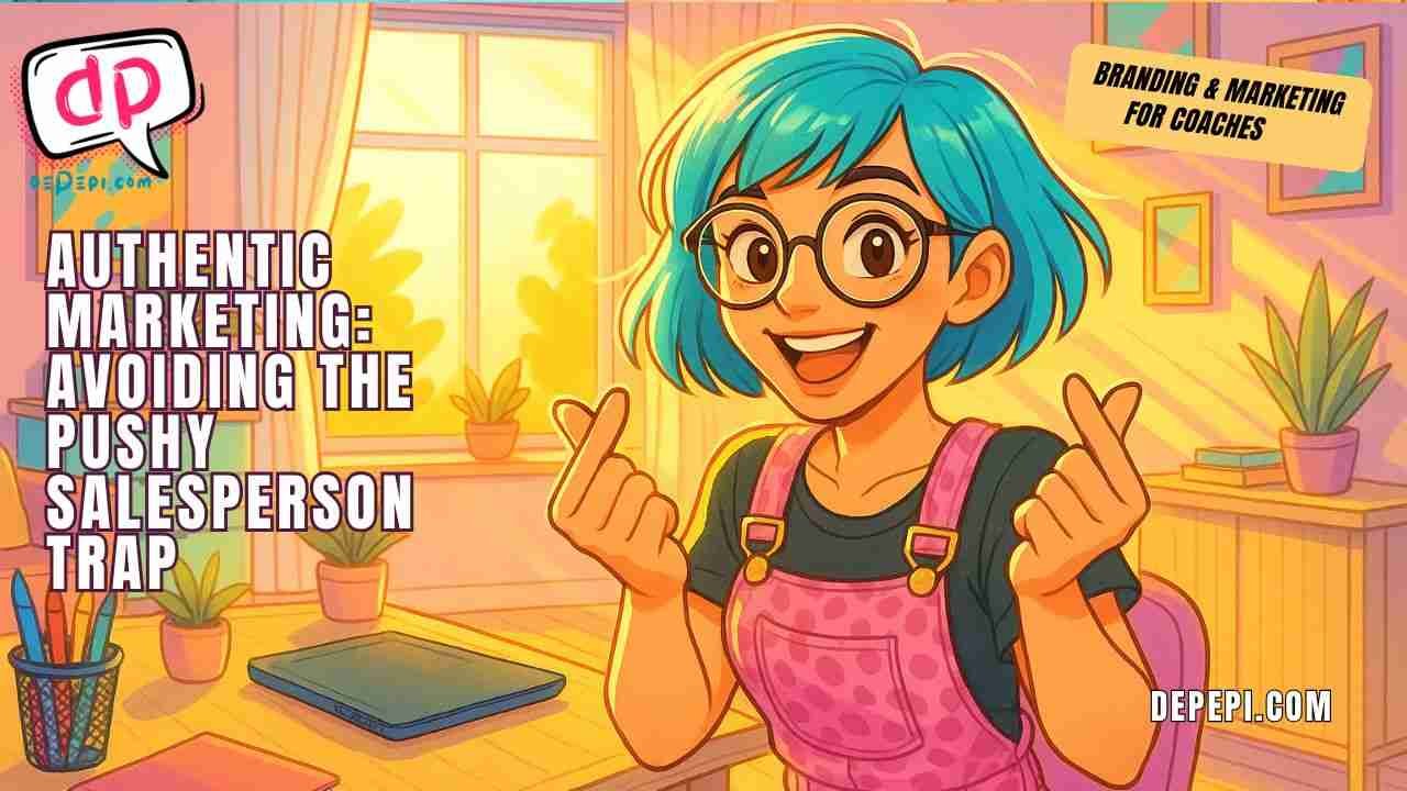 Authentic Marketing: Avoiding the Pushy Salesperson Trap